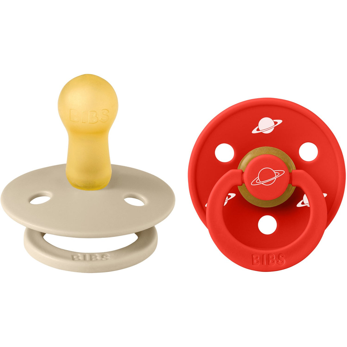 Bibs X Planet Nusa Vanilla Mix Napp Colour Latex 2-Pack Size 2