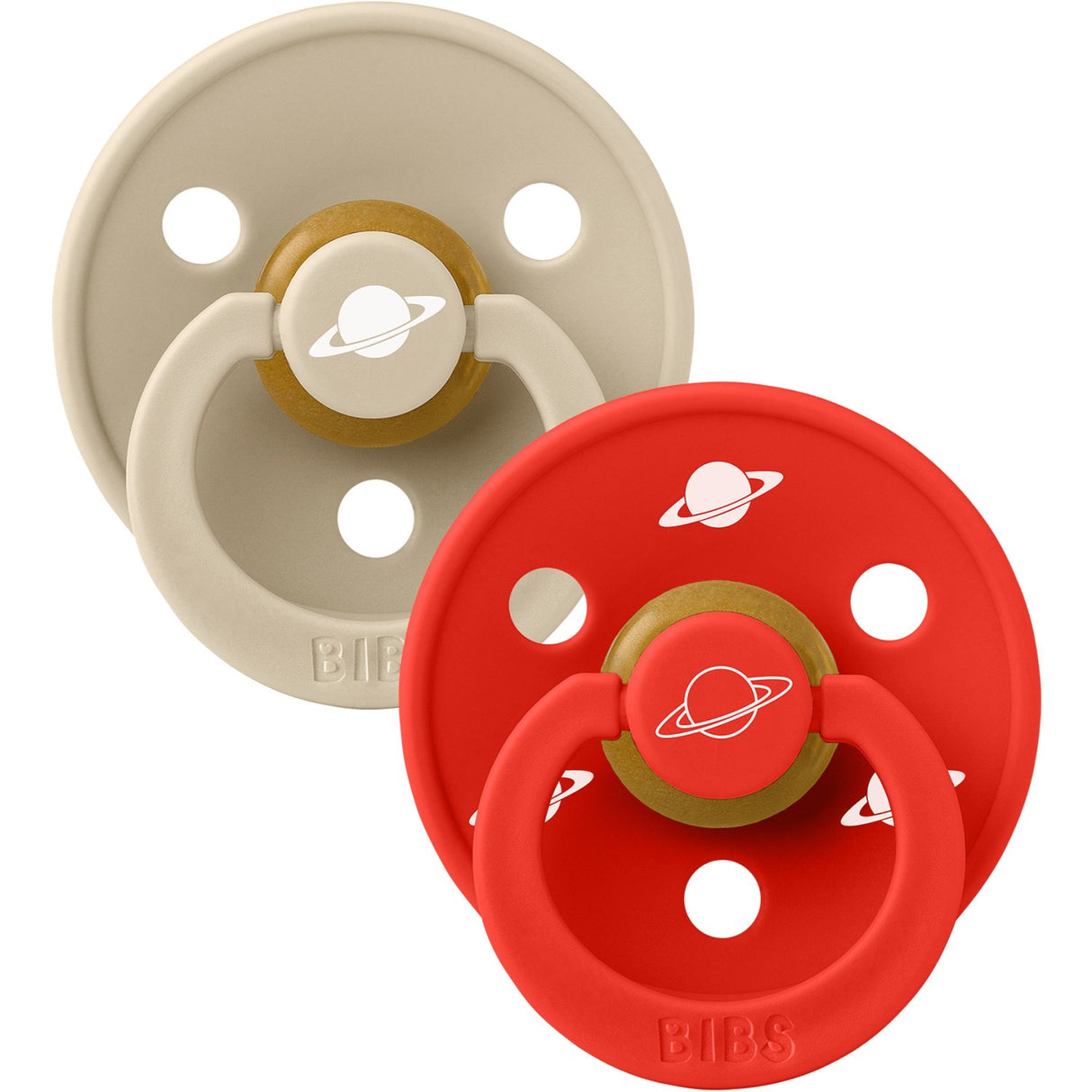 Bibs X Planet Nusa Vanilla Mix Napp Colour Latex 2-Pack Size 2