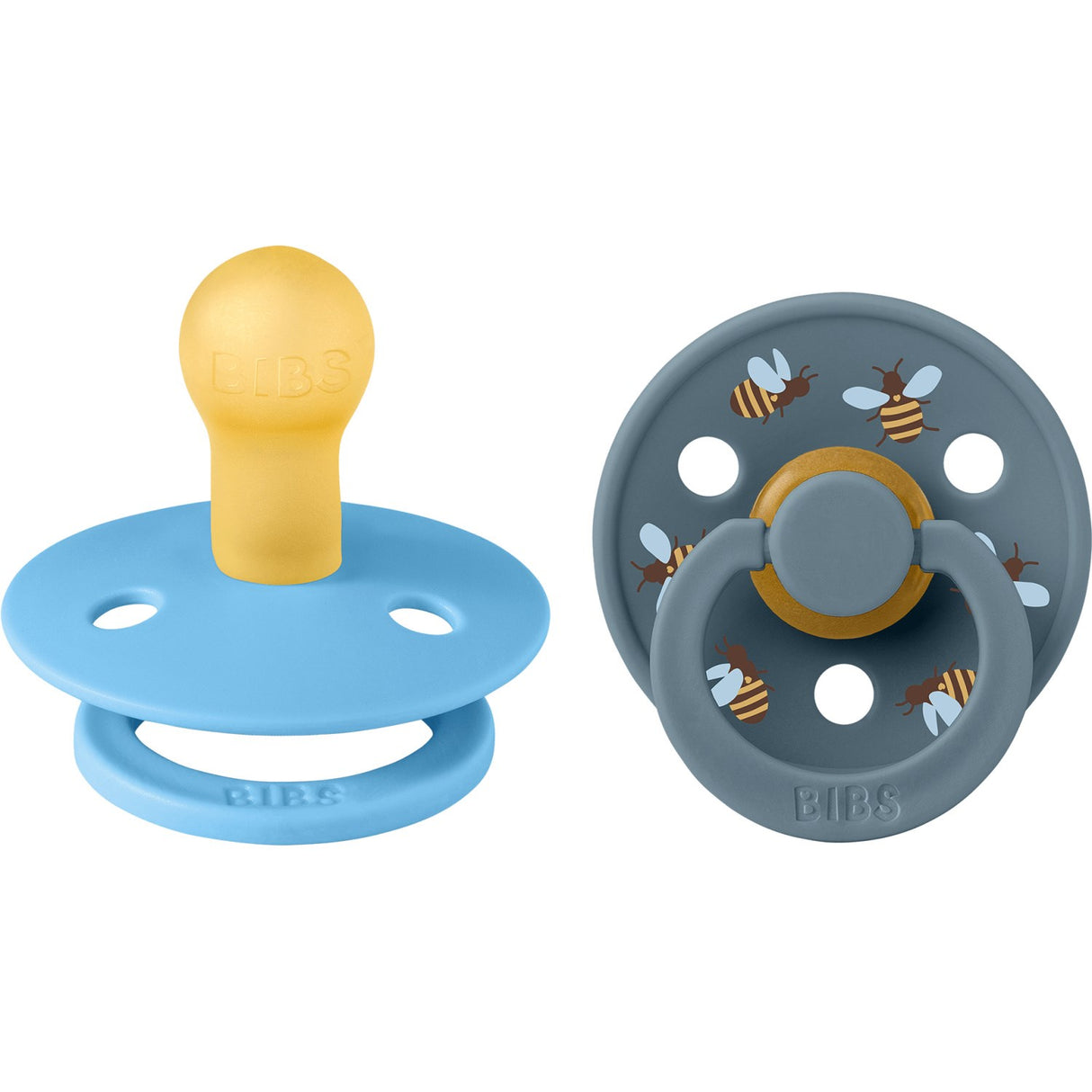 Bibs Breeze Mix Napp Studio Colour Bumblebee Latex 2-Pack