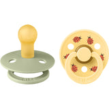 Bibs Sage Mix Napp Studio Colour Ladybug Latex 2-Pack