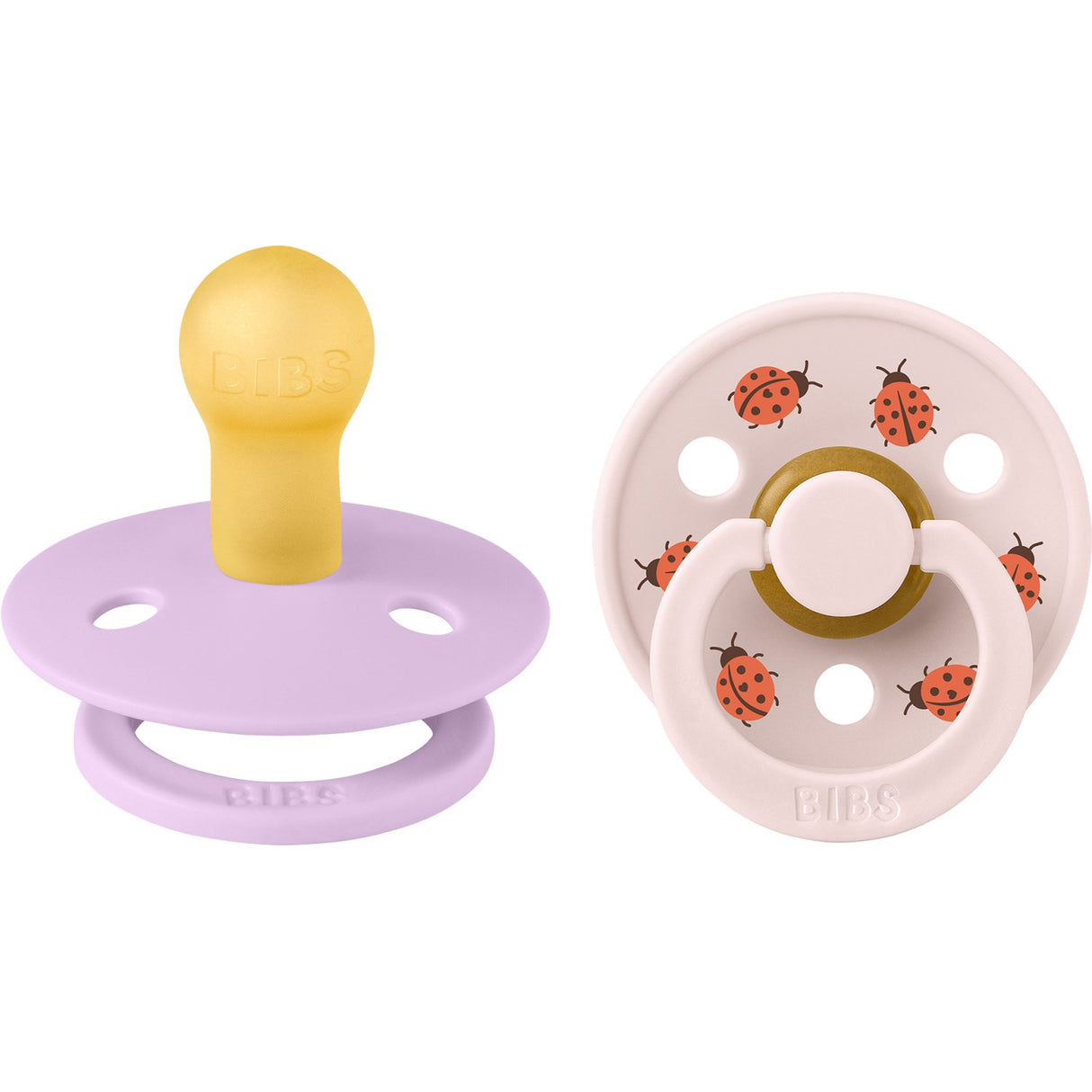 Bibs Sky Mix Napp Studio Colour Ladybug Latex 2-Pack