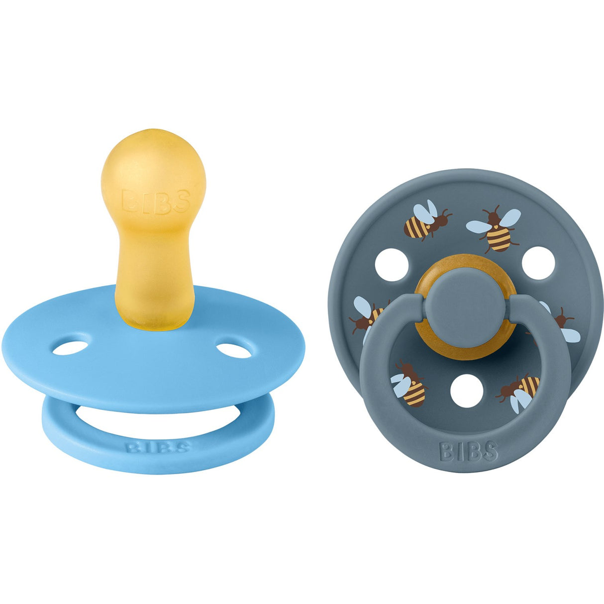 Bibs Breeze Mix Napp Studio Colour Bumblebee Latex 2-Pack