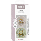 Bibs Mushroom Mix Napp Studio Colour Bumblebee Latex 2-Pack