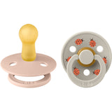 Bibs Blush Mix Napp Studio Colour Ladybug Latex 2-Pack