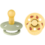 Bibs Sage Mix Napp Studio Colour Ladybug Latex 2-Pack