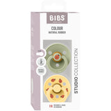 Bibs Sage Mix Napp Studio Colour Ladybug Latex 2-Pack