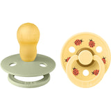Bibs Sage Mix Napp Studio Colour Ladybug Latex 2-Pack