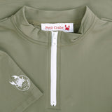 Petit Crabe Olive Max Half Zip Uv-Swim Skjorta S/S