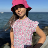 Petit Crabe Wiltshire Bud Beaa Baddräkt S/S - Med Liberty Fabrics