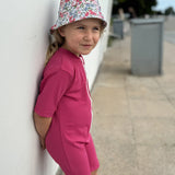 Petit Crabe Mulberry Noe Rabbit Sunsuit S/S