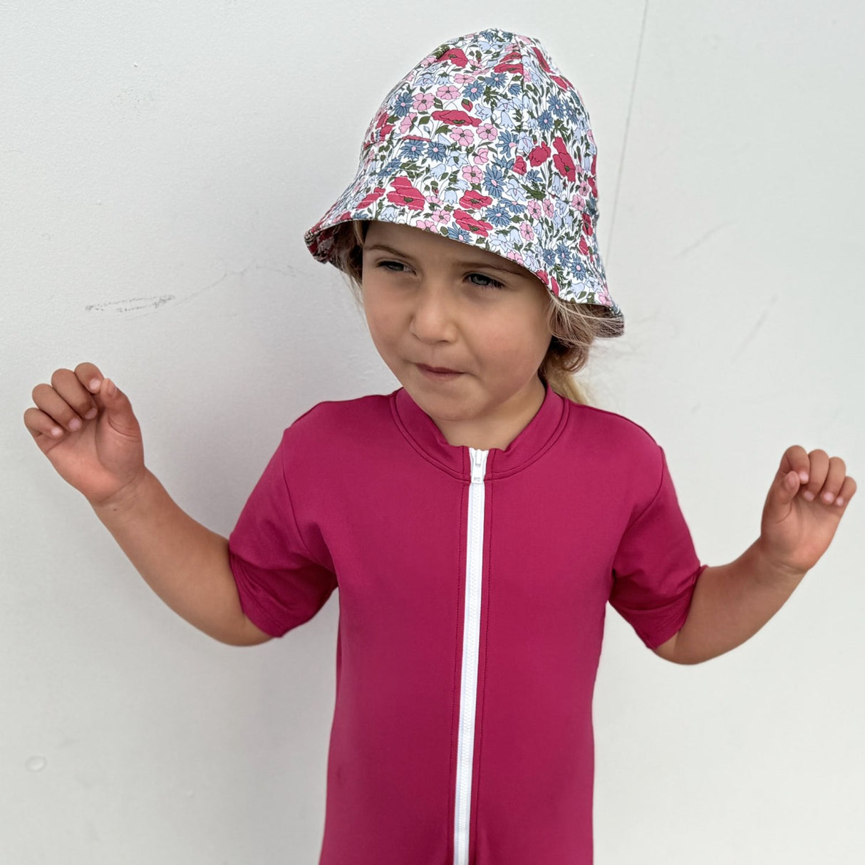 Petit Crabe Mulberry Noe Rabbit Sunsuit S/S