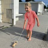 Petit Crabe Tropicana Noe Heart Sunsuit S/S