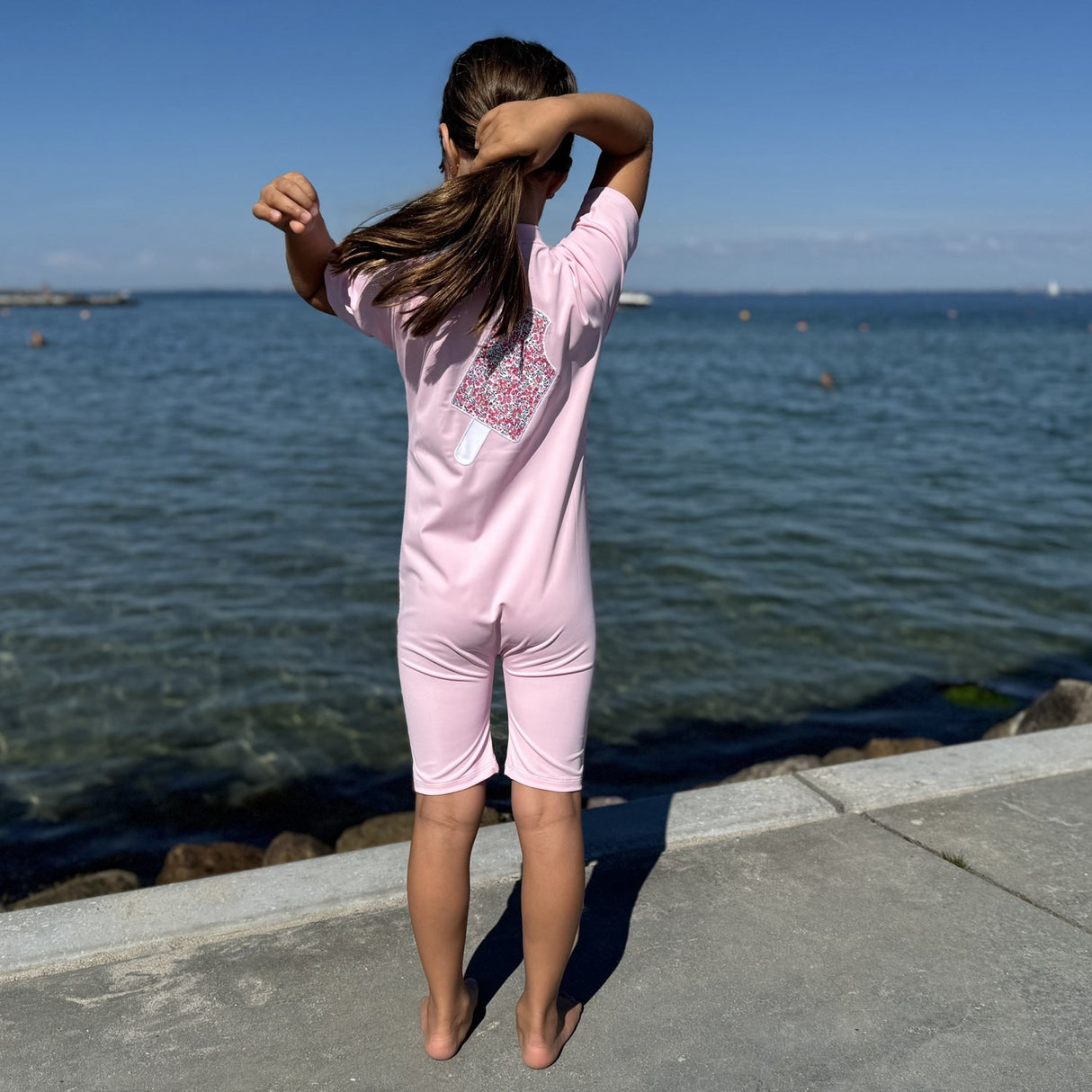 Petit Crabe Milkshake Noe Icecream Sunsuit S/S