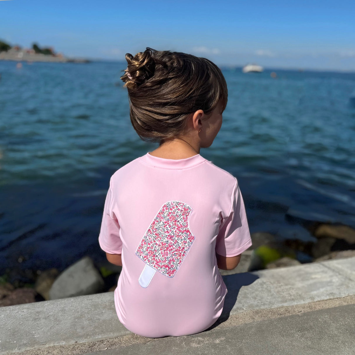 Petit Crabe Milkshake Noe Icecream Sunsuit S/S