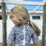 Petit Crabe Empress B Natsu Sunsuit S/S - Made Med Liberty© Tyg