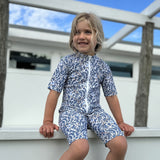 Petit Crabe Empress B Natsu Sunsuit S/S - Made Med Liberty© Tyg