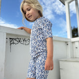 Petit Crabe Empress B Natsu Sunsuit S/S - Made Med Liberty© Tyg