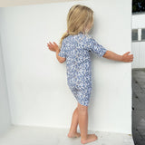 Petit Crabe Empress B Natsu Sunsuit S/S - Made Med Liberty© Tyg