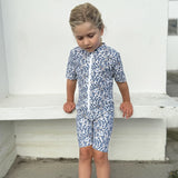 Petit Crabe Empress B Natsu Sunsuit S/S - Made Med Liberty© Tyg