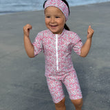 Petit Crabe Wiltshire Bud Natsu Sunsuit S/S - Made Med Liberty© Tyg