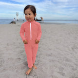 Petit Crabe Tropicana Lou Heart Sunsuit L/S