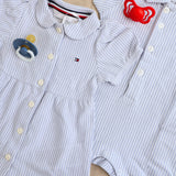 Tommy Hilfiger Breezy Blue Stripe Ithica Stripe Klänning SS