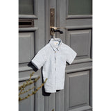 THE NEW Siblings X Luksusbaby Blue Fog Striped Ojo Skjorta