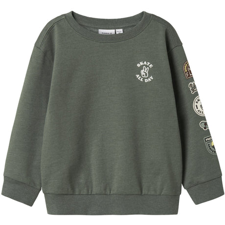 Name It Laurel Wreath Nmmolaf Ls Nreg Swe Bru Pb