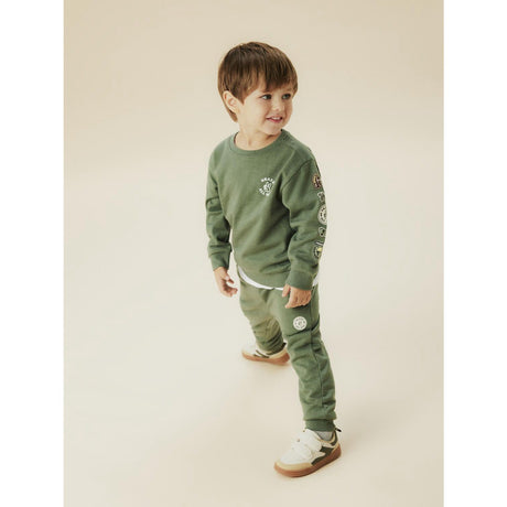 Name It Laurel Wreath Nmmolaf Nreg Swe Pant Bru Pb