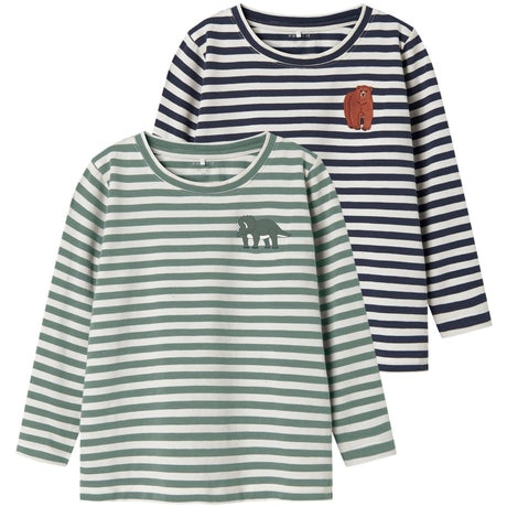 Name It Mood Indigo Nmmnitu 2P Ls Topp Pb