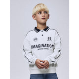 Name It Light Grey Melange Nkmkris Ls Nreg Pikétröja