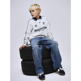 Name It Light Grey Melange Nkmkris Ls Nreg Pikétröja