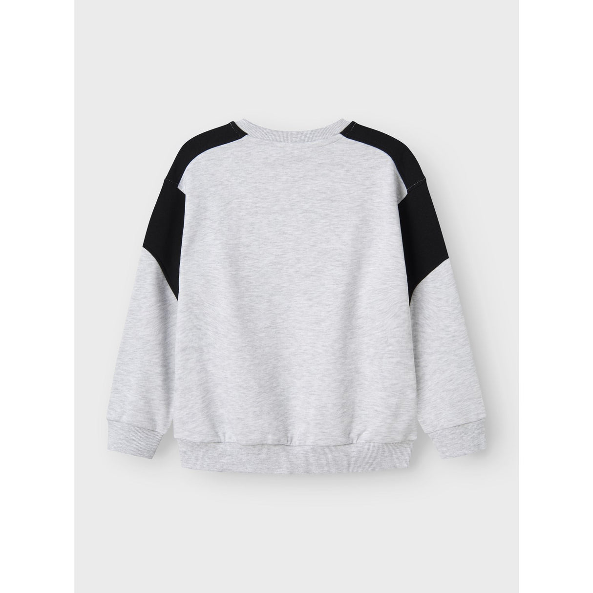 Name It Light Grey Melange Nkmkera Ls Rlx Sweat Unb