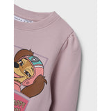 Name It Burnished Lilac Nmfjose Paw Sweat Unb Cplg