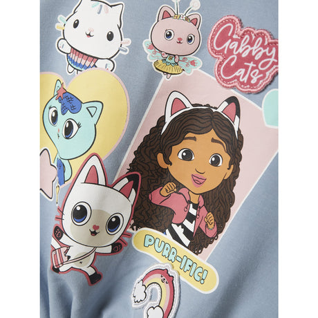 Name It Dusty Blue Nmfjyla Gabby Sweat Unb Sky