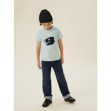 Name It Sterling Blue Nkmkurth Ss Topp Pb