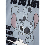 Name It Dusty Blue Nmmjudd Stitch Nreg Ss Topp Wdi