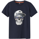 Name It Navy Blazer Nkmlorne Ss Topp