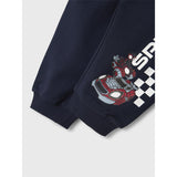 Name It Navy Blazer Nmmjo Spider Nreg Swe Byxor Unb Mar