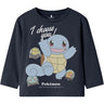 Name It Navy Blazer Nmmjumbo Pokemon Nreg Ls Topp Box Sky
