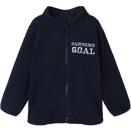 Name It Navy Blazer Nmmjohan Paw Fleece W Zip Cplg