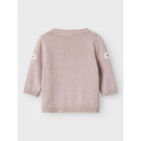 Name It Burnished Lilac Nbflaisy Ls Stickad Card