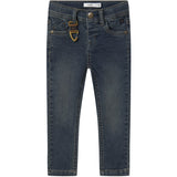 Name It Vintage Dark Blue Denim Nmmtheo Dnmthayer 2689Swe Key Byxor Noos