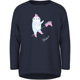 Name It Navy Blazer Yeehaw Nmfvix Ls Topp