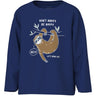 Name It Sodalite Blue Sloth Nmmvagno Ls Loose Topp