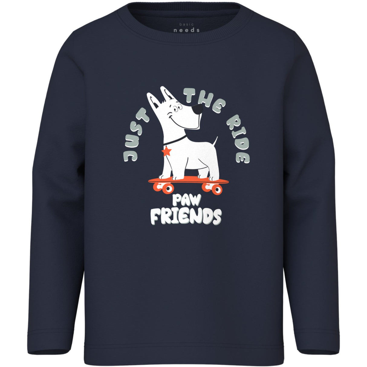 Name It Navy Blazer Skate Dog Nmmvux Ls Topp