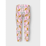 Name It Ballerina Cheetah Nmfvivian Aop Leggings