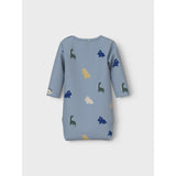 Name It Dusty Blue Dino Nbmvroels Ls Body Box