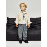 Name It Light Grey Melange Nmmkamden Ls Sweat Unb