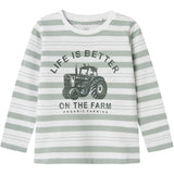 Name It Bright White Nmmlandon Ls Topp